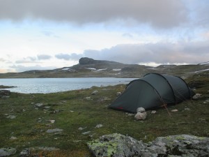 1. Etappe von Haukeliseter nach Hellevassbu