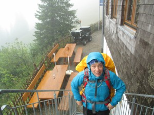 Nagelfluh Gratwanderung zum Staufner Haus im August 2015